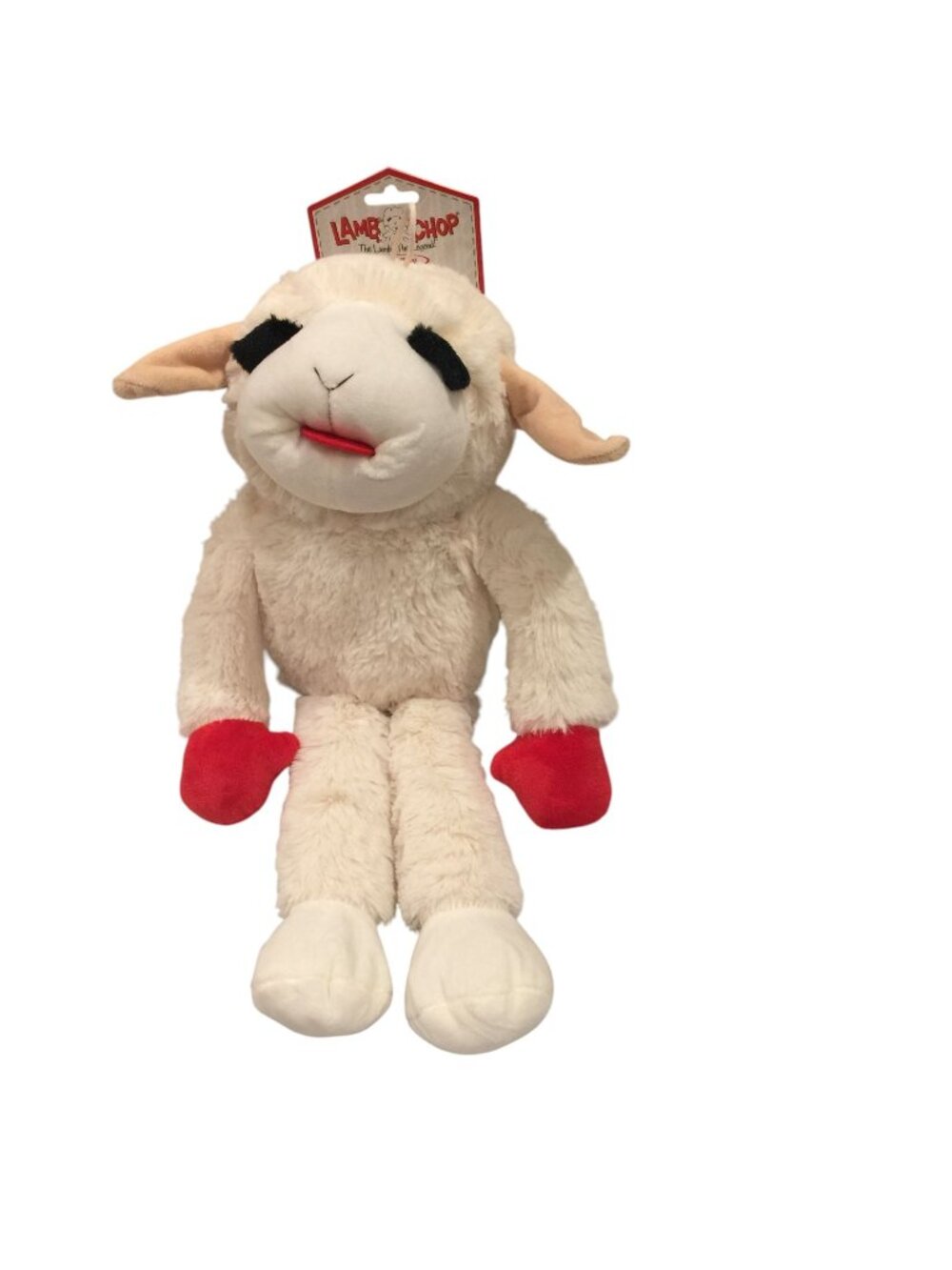 Lamb Chop Floppy 21" Plush Squeak Dog Toy